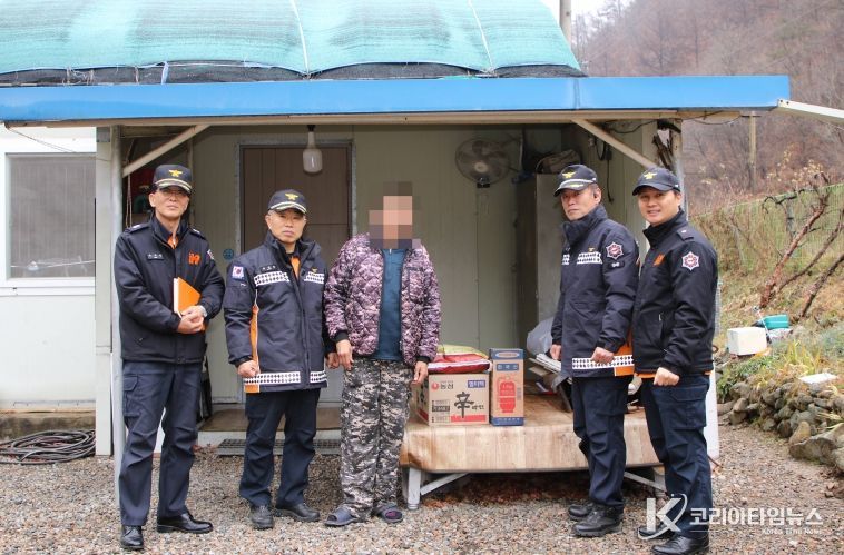 김천소방서, 겨울철 주거취약시설 현장 방문… 화재안전 확인
