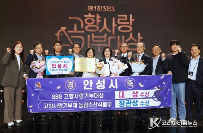 안성시, 2025년 고향사랑기부제 모금액 20억 원 목표 달성