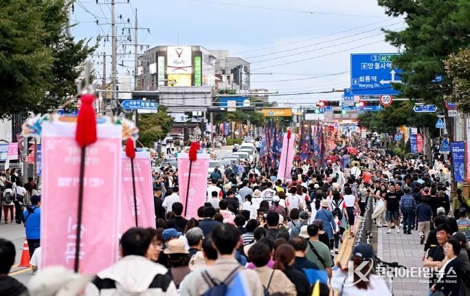 회룡문화제 왕실행차