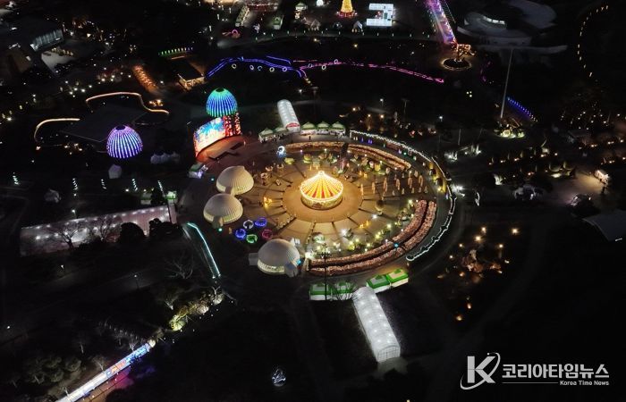 2025 함평겨울빛축제 전경