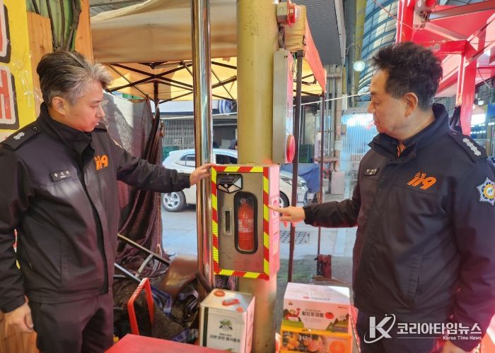 세종북부소방서, 현장점검으로 새해 업무 시작