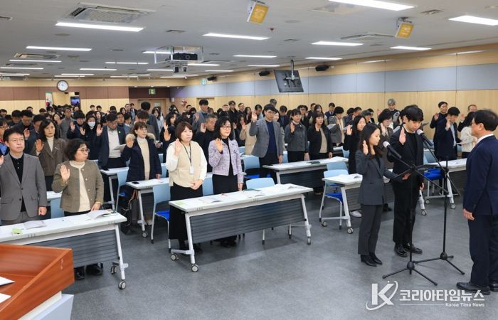 대구 수성구는 지난 2일 구청 대강당에서 전 직원을 대상으로 ‘청렴수성 다짐 결의대회’를 개최했다.