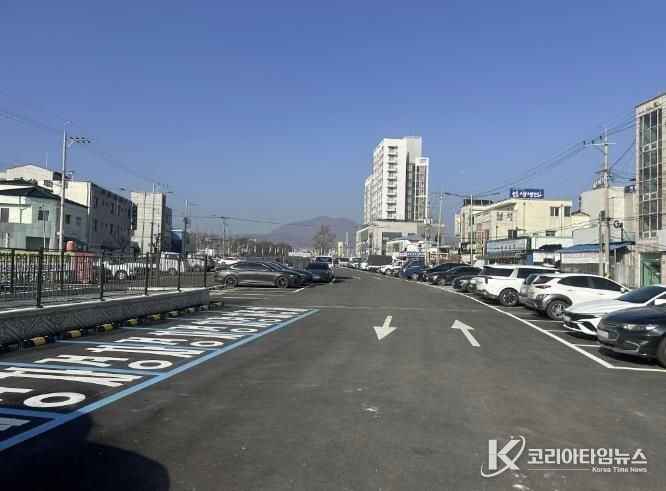 음성군, 음성천 복개주차장 임시개방