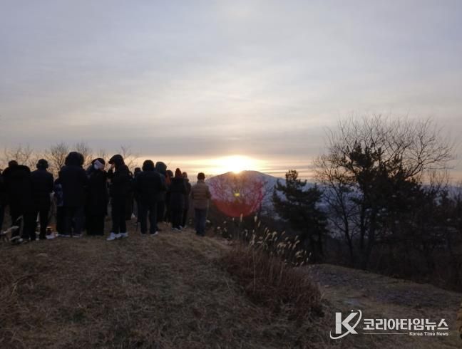 홍성군 결성면, 석당산 신년 해맞이 행사 개최