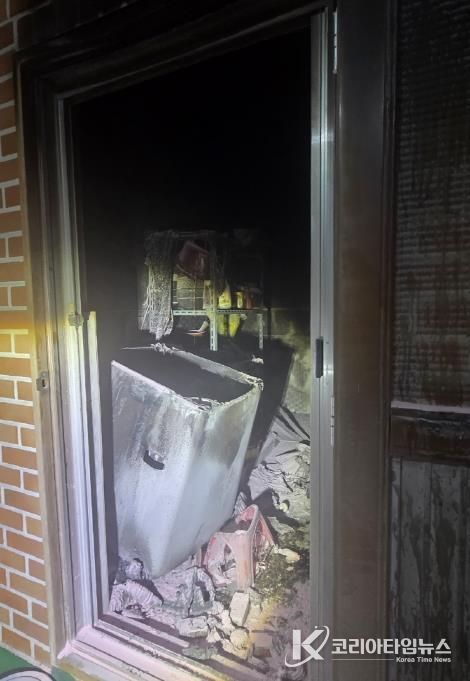 강진소방서, 주택 화재 ‘초기대응’ 중요… 소화기 사용으로 전소 막아