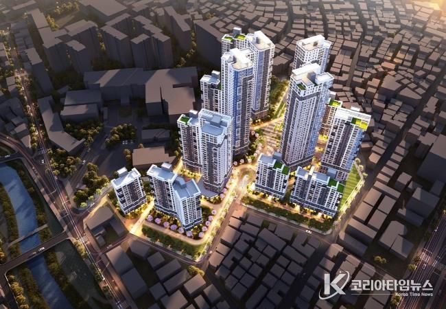 쌍문한양1차아파트 재건축사업 조감도