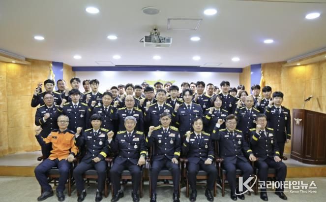 홍성소방서, 상반기 인사발령자 사령장 교부식 개최