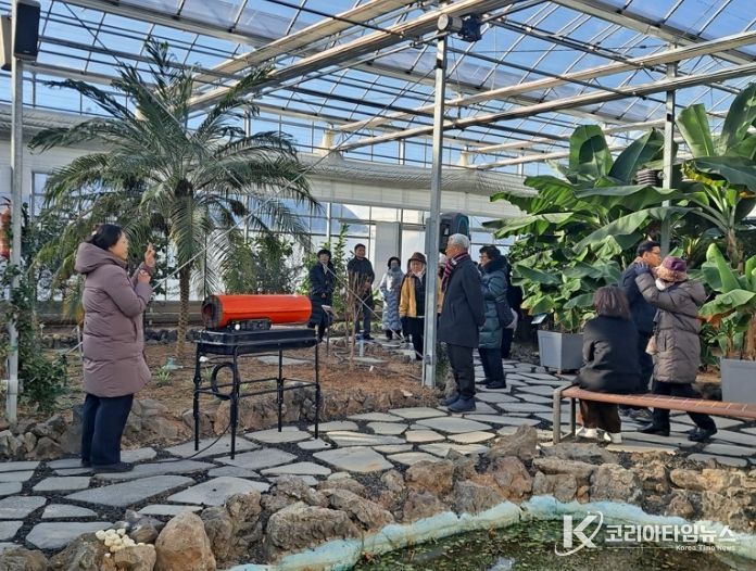 금산군농업기술센터 농업환경체험관 이용 모습