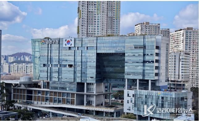 금천구청 종합청사 전경