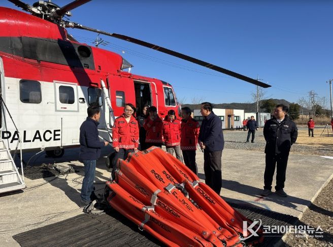 경제부지사산불대응태세점검위해현장방문