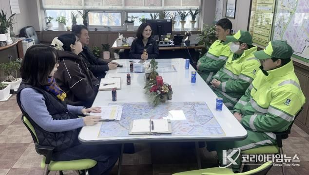 수원시 영통구 매탄3동, 생활폐기물 수집운반 대행업체 간담회 개최