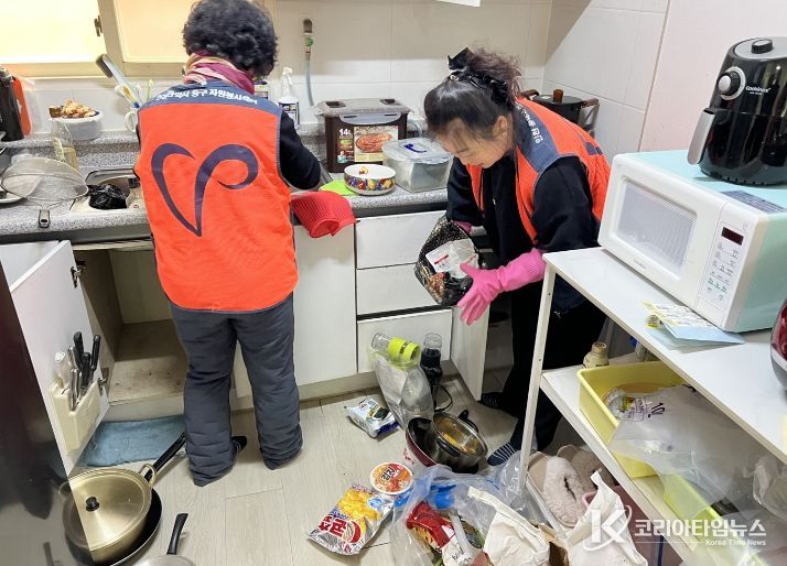 인천중구자원봉사센터, 주거환경 개선 활동 진행