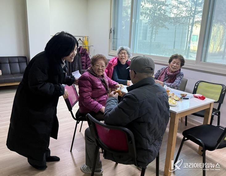 파주시 운정2동, 새해 맞아 경로당 순회 방문 및 한파 대비 점검