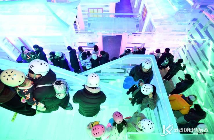 화천산천어축제_세계최대실내얼음조각광장