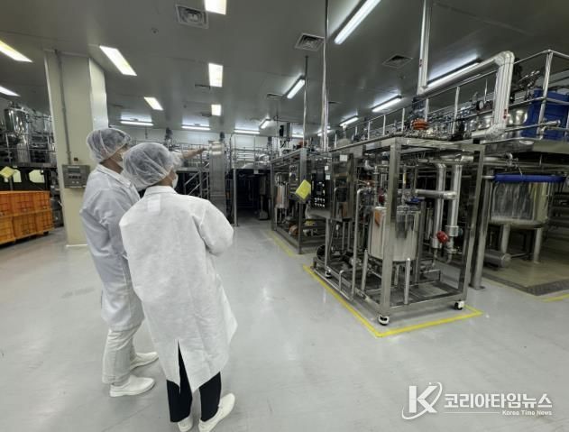 식품제조업소 위생상태 점검 사진