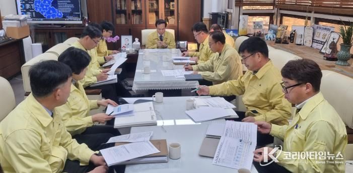 음성군, 한파 재난안전대책본부 가동·주민 행동 요령 전파