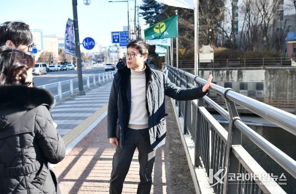 수원시 영통구, 도심 속 꽃길로 일상에 쉼 더한다, 꽃길 조성 대상지 현장 점검