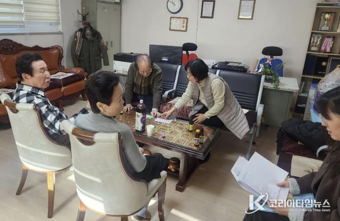 수원시 장안구 정자2동, 한파쉼터 경로당 13곳 안전점검