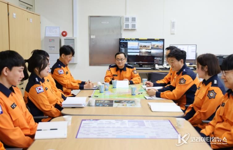 이도형 제19대 영동소방서장, 부서 방문 통해 현장 소통 나서