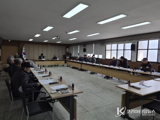 서천군 판교면 경로당분회, 정기총회 실시