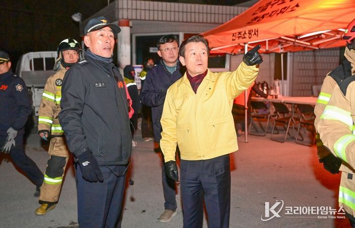 진주시, 진성면 소재 공장 화재 신속한 진화 이끌어