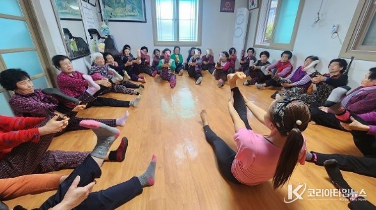 임실군,‘경로당 건강체조교실’노인건강증진에 기여