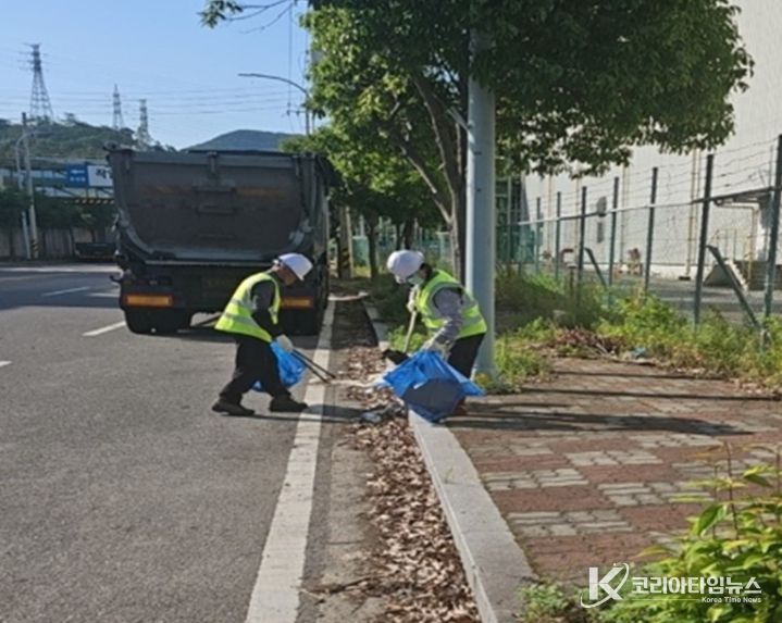 여수시, 여수국가산단 가로환경 정비