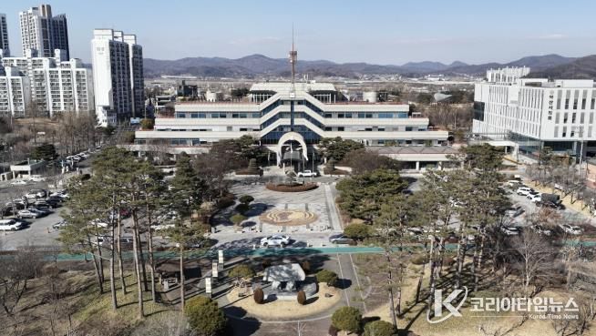 아산시 전경사진