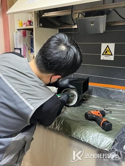 파주시 어린이·사회복지급식관리지원센터 위생 특화사업 ‘후드를 부탁해’ 추진