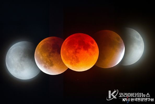 정남진천문과학관에서 보는 정월대보름 붉은 달 ‘개기월식’