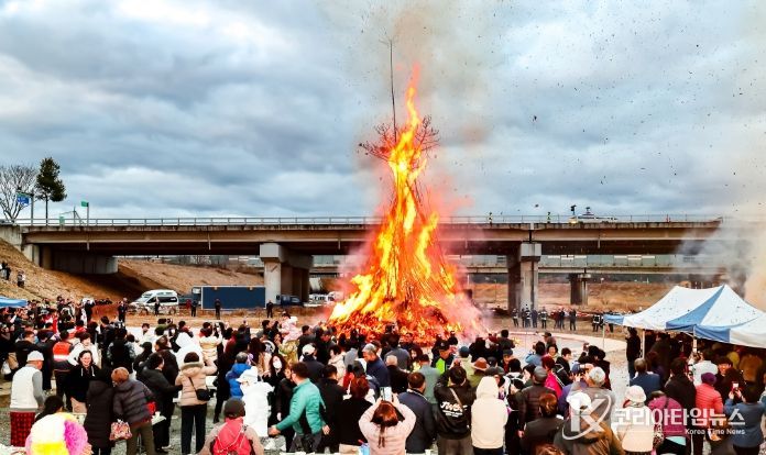 함안군, 제23회 병오년 정월대보름 맞이 달집사르기 행사