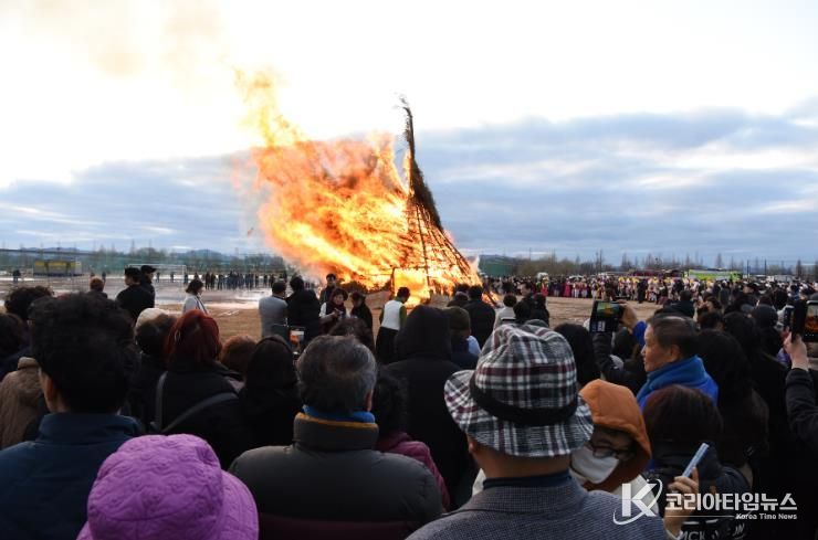 사상전통달집놀이2026.3.3 (달집태우기)