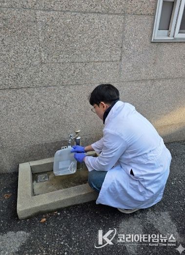 수돗물 급수과정별 수질검사