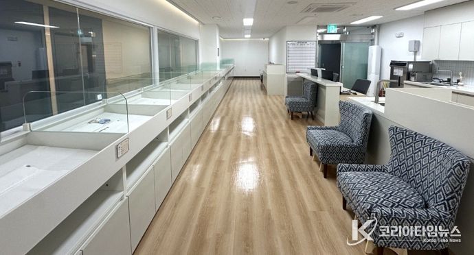 2025년 나주시 합계출산율이 1.17을 기록하며 3년 연속 상승세를 이어가고 있다. 사진은 공공산후조리원 4호점 신생아실 모습.