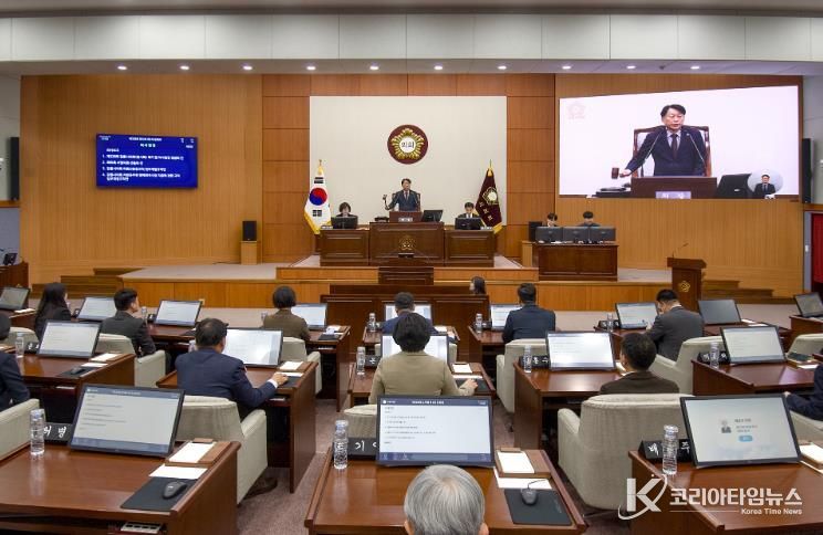 제328회 강릉시의회(임시회) 개의