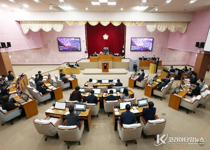 안양시의회, 제309회 임시회 개회