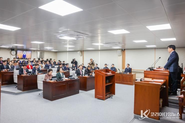 영주시의회, 제299회 임시회 개회