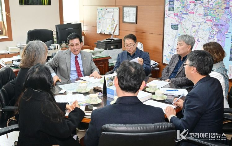 홍유준 문화복지환경위원장, 사회복지법인 노인의료복지시설 종사자 처우 개선 간담회