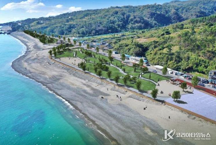 경주시가 추진 중인 ‘문무대왕릉 성역화 사업’ 조감도. 문무대왕릉 일대에 공원과 탐방로, 편의시설 등을 조성해 역사문화 관광공간으로 정비할 계획이다.