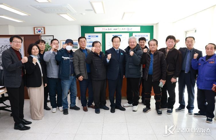 유희태 완주군수 운주종사자 10여 명과 소통 간담회