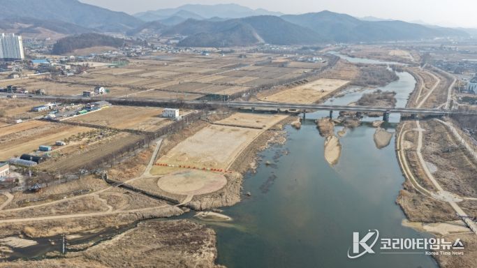 음성군, 감곡 파크골프장 조성 순조…생활체육 인프라 확충 기대