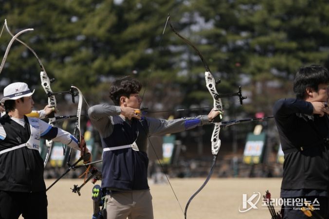 예천군 김제덕, 2026년 양궁 국가대표 최종 선발... 3차 선발전 1위 쾌거