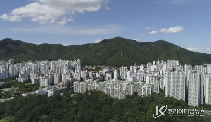 산본신도시 전경