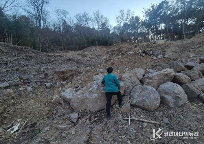 사천시, 해빙기 산사태취약지역 안전 점검 실시