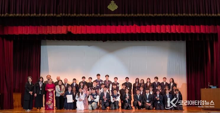 경산과학고, 국제과학컨퍼런스에서 글로벌 역량을 펼치다