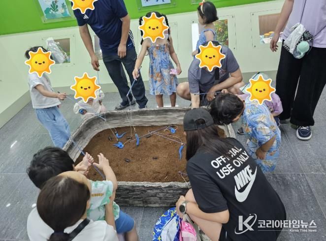 부평구 인천나비공원, 주말 곤충 체험행사 운영 -사슴벌레 낚시체험