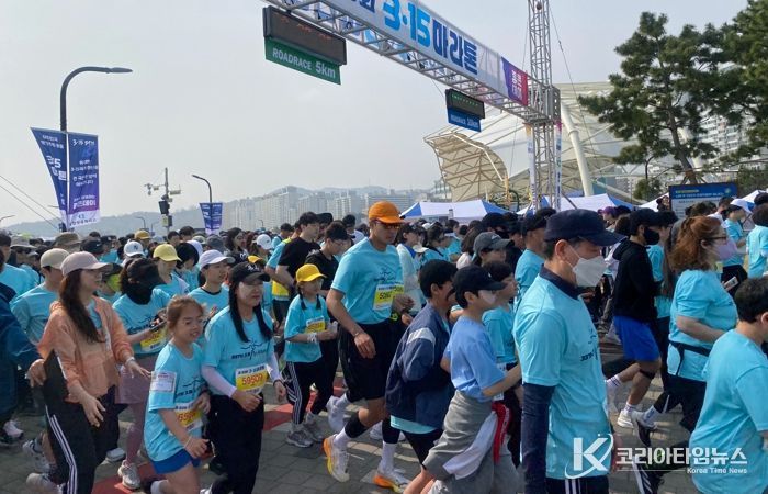 창원교육지원청, '3·15 마라톤' 사제동행으로 민주정신 새기고 결속 다져