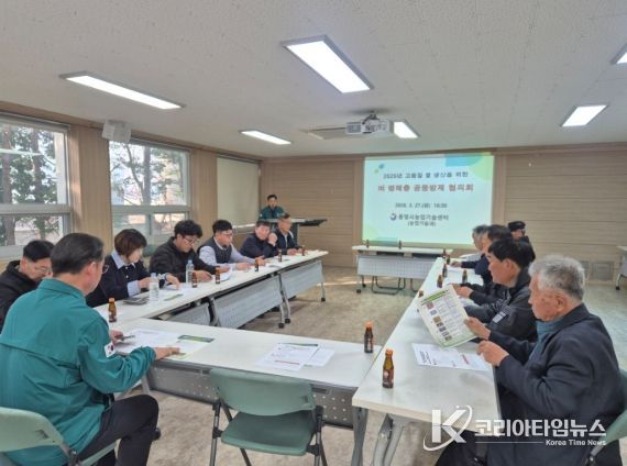 통영시, 벼 재배 전 면적에 드론 4회 방제