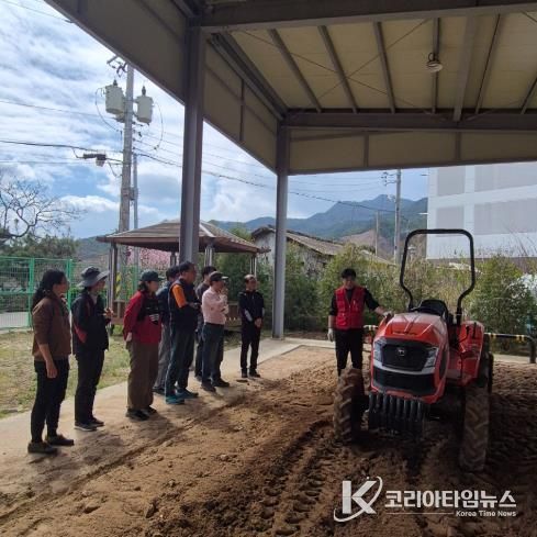 곡성군, 새내기 귀농인을 위한 농기계 실습교육 본격 추진