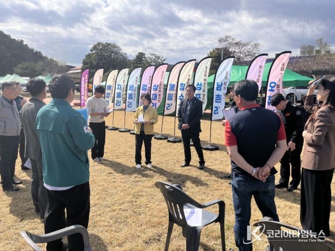 고흥군, ‘제37회 포두면민의 날’ 행사장 안전 점검